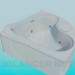 3d model Baño jacuzzi - vista previa