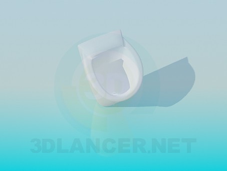 3d model Urinal - preview