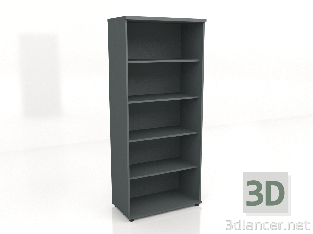 3d model Librería Estándar A5504 (801x432x1833) - vista previa