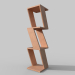 3d model wall shelf concept - preview