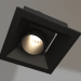 modèle 3D Lampe MS-ORIENT-BUILT-TURN-TC-S67x67-3W Warm3000 (BK-BK, 30 degrés, 230V) - preview