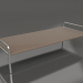 3D Modell Couchtisch 153 mit Aluminium-Tischplatte (Bronze) - Vorschau