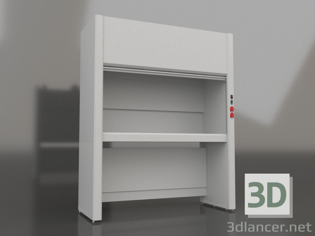 3d model Chemical fume cupboard LK-1800 SHVP - preview 3d model Chemical fume cupboard LK-1800 SHVP - preview
