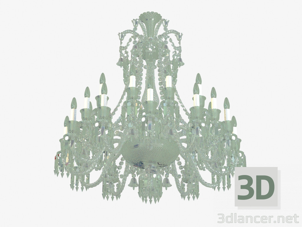 Modelo 3d Люстра Zenith Chandelier CCL 24L 2 606 571 - preview