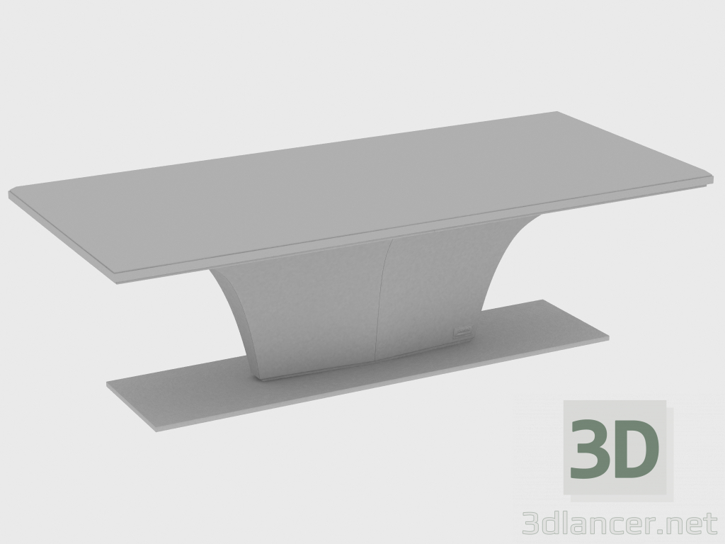 3d model Mesa de comedor MESA OMOTESANDO (250x110xH76) - vista previa