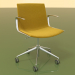 3d model Chair 6207 (5 wheels, swivel, with armrests, LU1, with padding and pillow) - preview