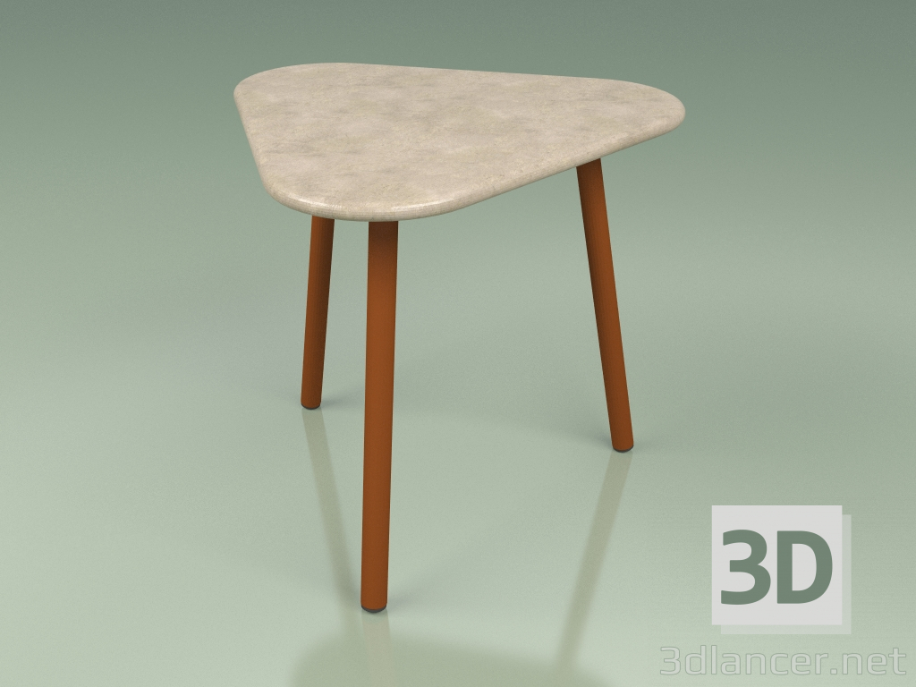 Modelo 3d Mesa lateral 010 (Metal Rust, Farsena Stone) - preview