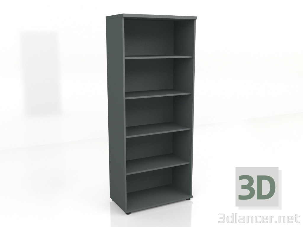 3D modeli Kitaplık Standardı MEA5504 (801x432x1945) - önizleme