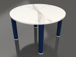 Coffee table D 60 (Night blue, DEKTON Aura)