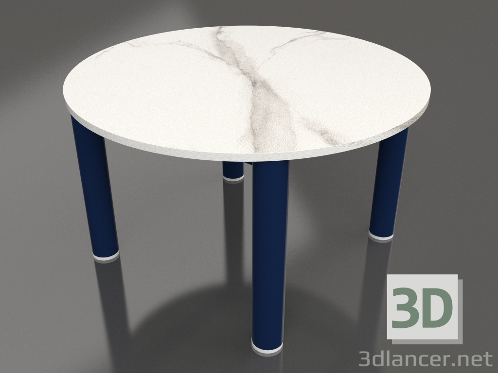 modèle 3D Table basse D 60 (Bleu nuit, DEKTON Aura) - preview