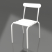 3d model Silla de comedor (blanca) - vista previa