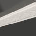 modello 3D Cornice per soffitto con modanatura in gesso KL 008 (143x51x1200) - anteprima