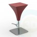 modèle 3D Tabouret de bar - preview