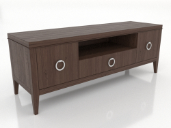 TV-Ständer 3 1500 mm (dunkler Nussbaum)