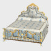 Modelo 3d Cama de casal - preview