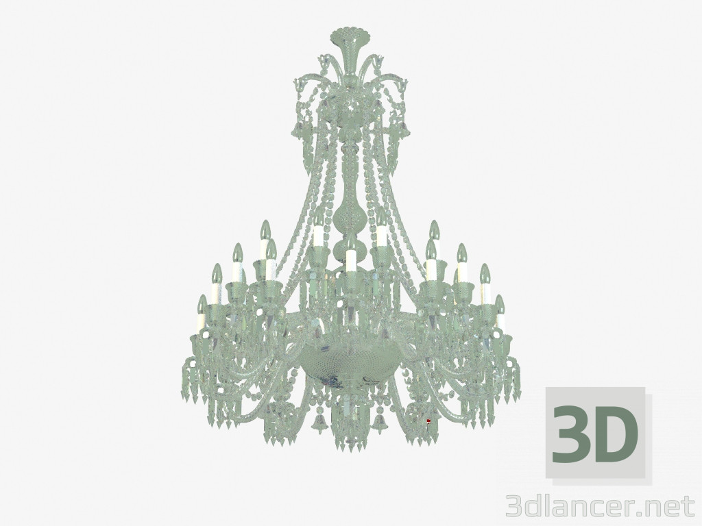 Modelo 3d Люстра ZENITH CCL Lustre 24L Long 2 606 575 - preview