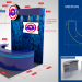 modello 3D Stand del chiosco di informazioni promozionali - anteprima