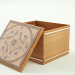 joyero, caja con tapa 3D modelo Compro - render