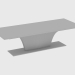 3D Modell Esstisch OMOTESANDO TABLE (280x110xH76) - Vorschau