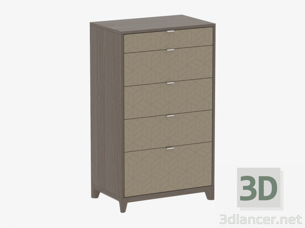 3D Modell Hochschrank CASE (IDC0220071010) - Vorschau