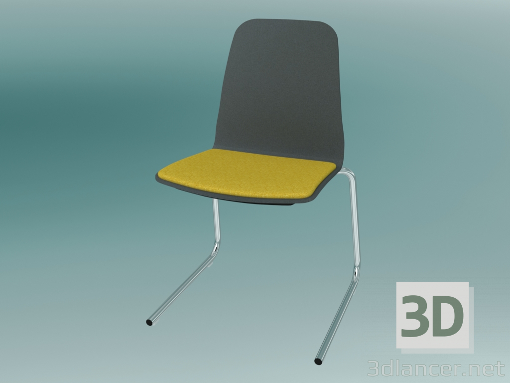 3d model Silla de visitante (K21V2) - vista previa