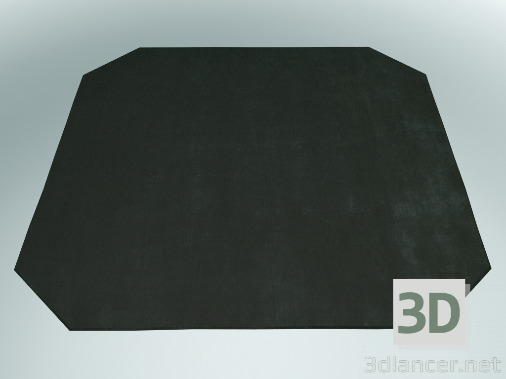 Modelo 3d Tapete The Moor (AP8, 300x300cm, pinho verde) - preview