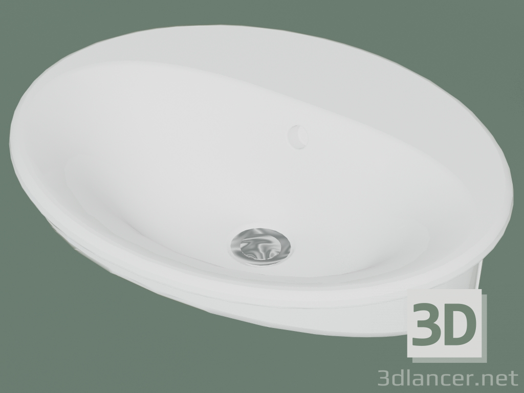 3d model Bathroom sink Nautic 5555 (55559901, 55 cm) - preview