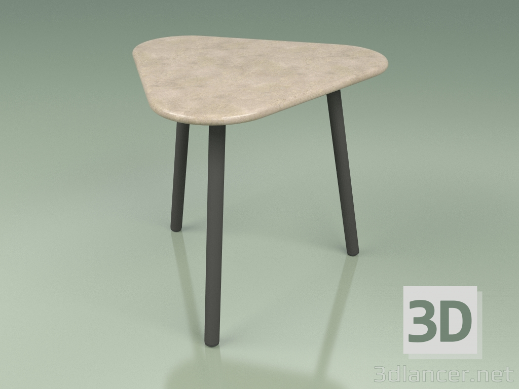 3D Modell Beistelltisch 010 (Metal Smoke, Farsena Stone) - Vorschau