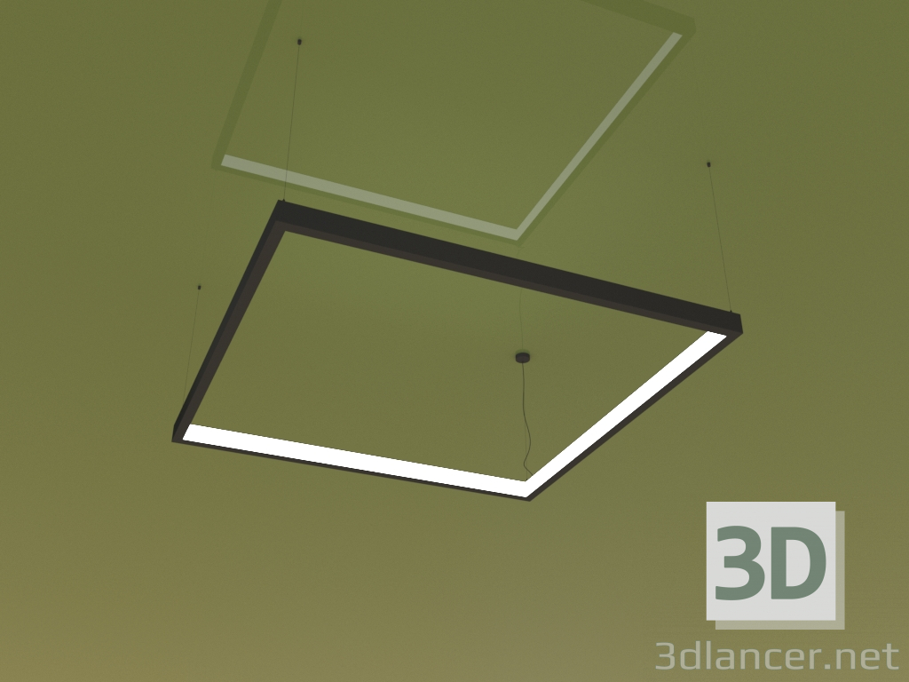 3d model Luminaria KVADRATO DENTRO (1500 mm) - vista previa