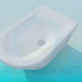 modello 3D Bidet - anteprima