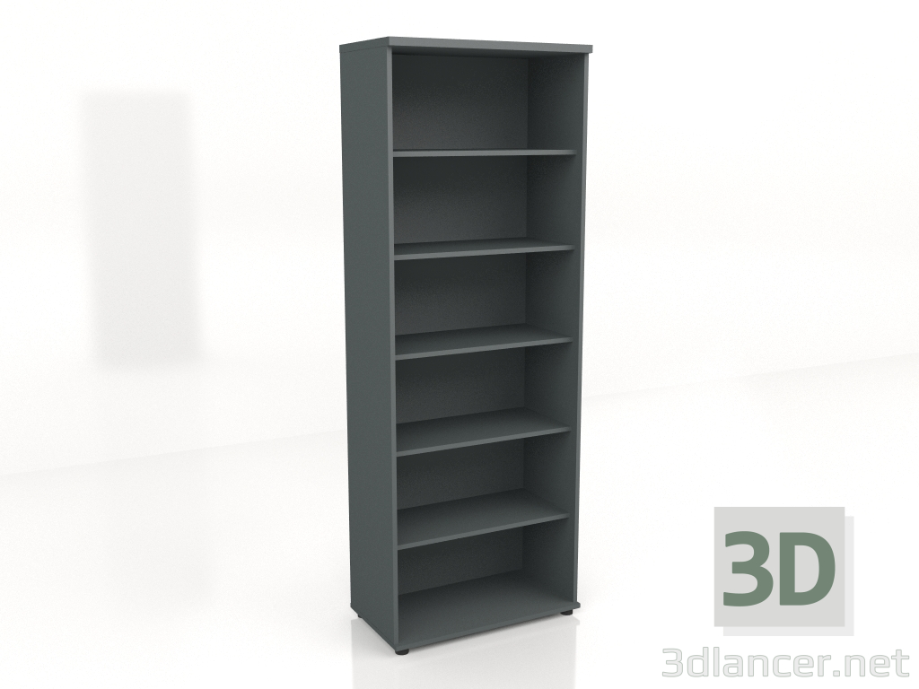 3d модель Книжкова шафа Standard A6504 (801x432x2185) – превью