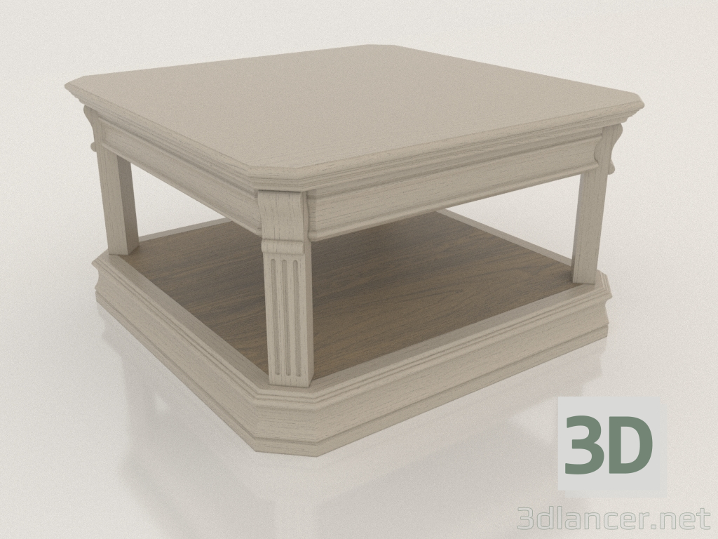 Modelo 3d Mesa de centro (Pastel) - preview