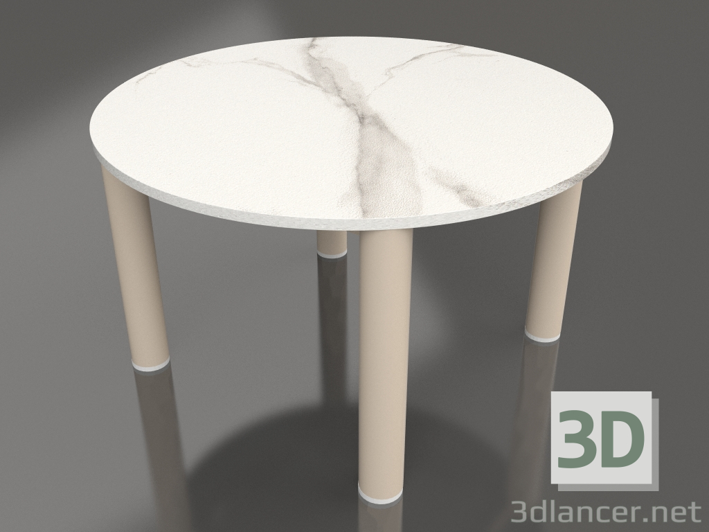 3d model Mesa de centro D 60 (Arena, DEKTON Aura) - vista previa