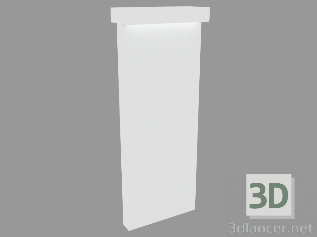 3d модель Світильник-стовпчик MINI-LOOK BOLLARD DOUBLE EMISSION H. 580mm (S7220W) – превью