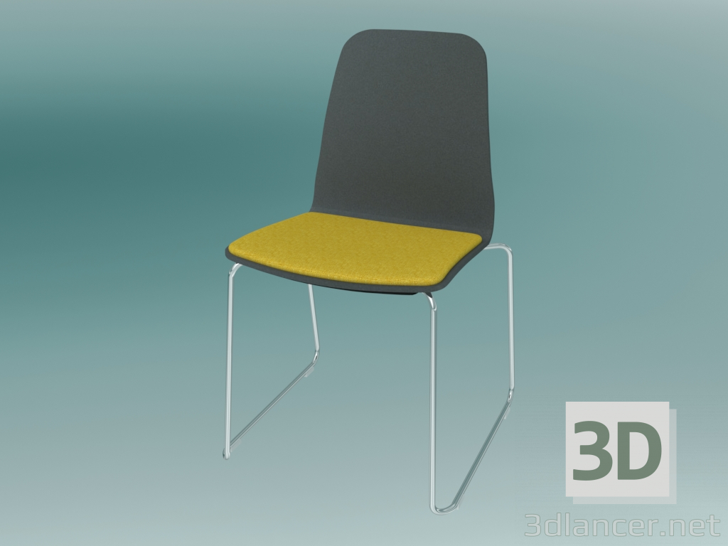 3d model Silla de visitante (K21V3) - vista previa