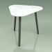 Modelo 3d Mesa lateral 010 (Metal Smoke, Carrara Marble) - preview