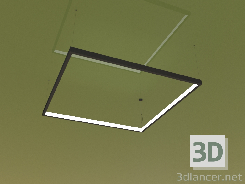 Modelo 3d Luminária KVADRATO DENTRO (1850 mm) - preview