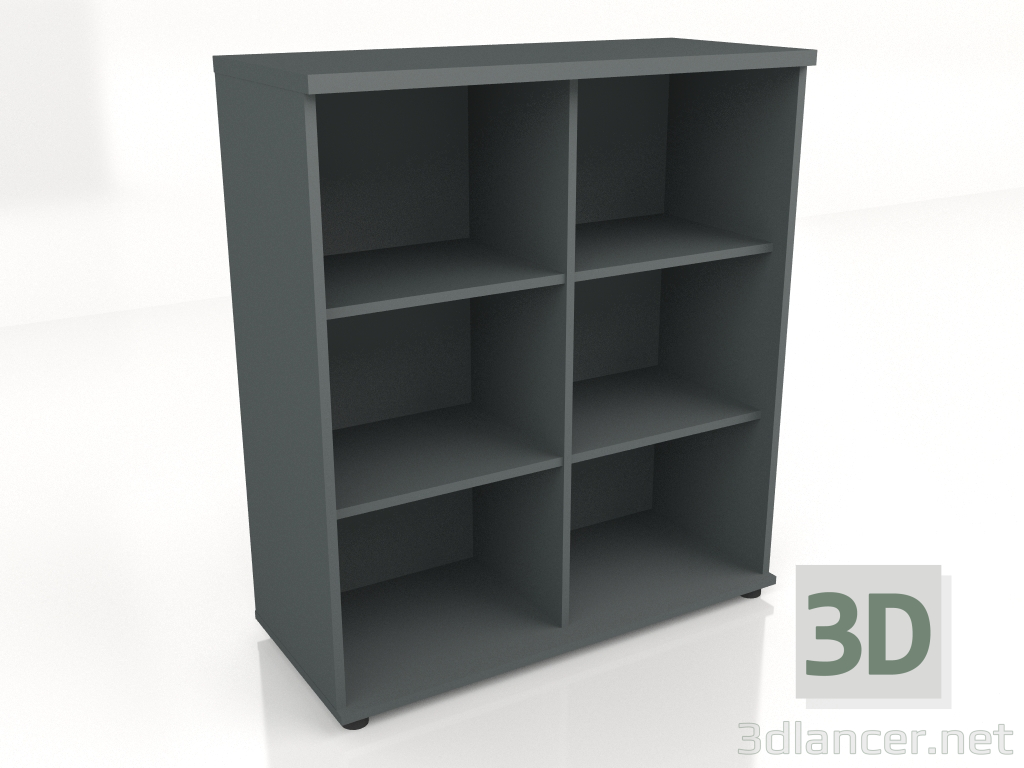 3d модель Книжкова шафа Standard A3505 (1000x432x1129) – превью