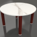 modèle 3D Table basse D 60 (Rouge vin, DEKTON Aura) - preview