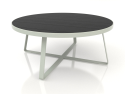 Table à manger ronde Ø175 (DEKTON Domoos, Gris ciment)