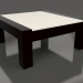 modèle 3D Table d'appoint (Noir, DEKTON Danae) - preview