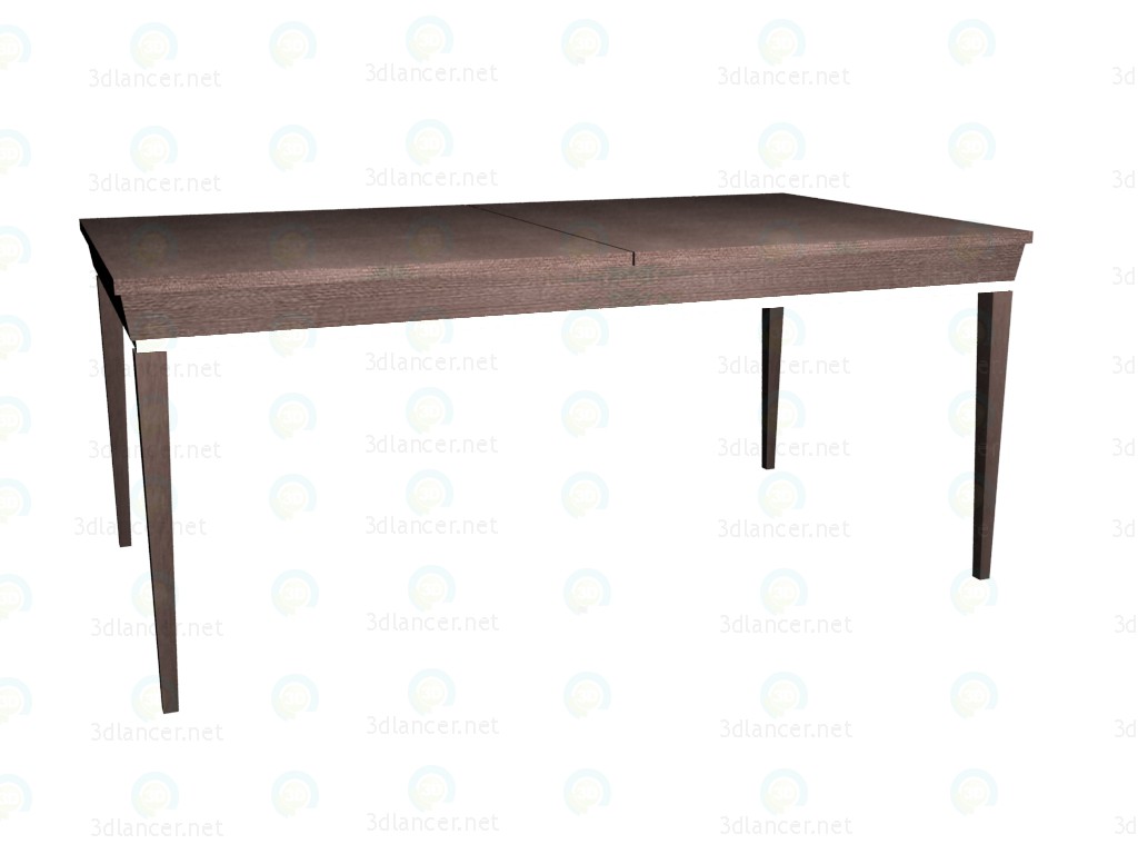 3d model Folding table (folded) 180 - preview