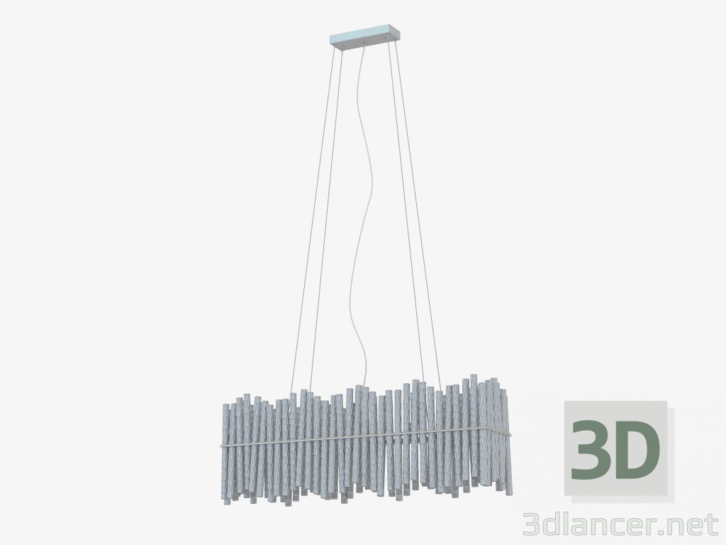 3D Modell Kronleuchter Anhänger (S110205 5) - Vorschau