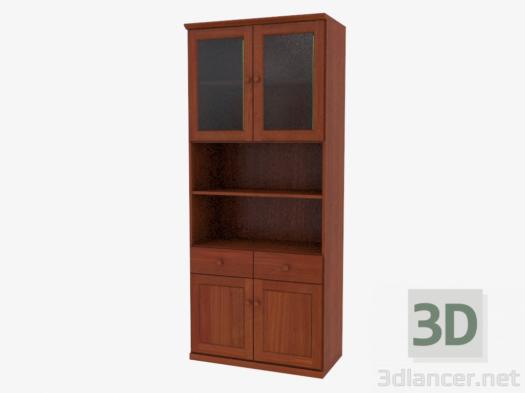 modello 3D Libreria (4821-17) - anteprima