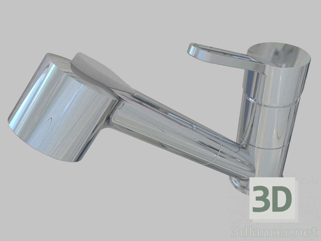 3d model Mezclador de lavabo con mango extraíble Narcyz (BDN 071M) - vista previa