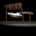 cuchillo 3D modelo Compro - render