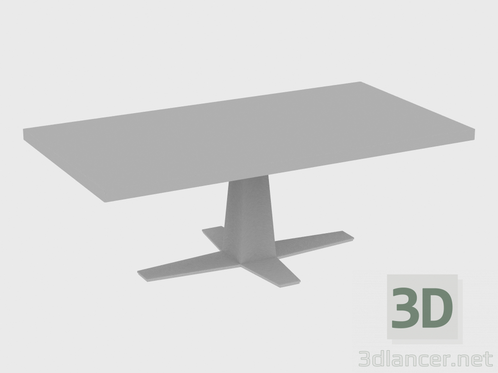 3d модель Стол обеденный RIM TABLE RECTANGULAR (220x110xH76) – превью