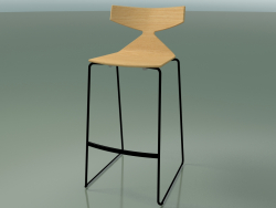 Tabouret de bar empilable 3704 (Chêne naturel, V39)