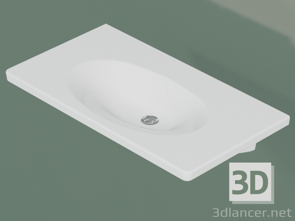 3d model Bathroom sink Nautic 5592 for cabinet (55929901, 92 cm) - preview