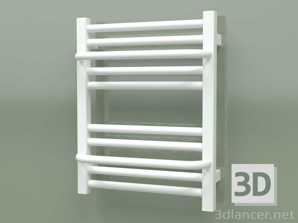 3d model Barra de toalla con calefacción Lima One (WGLIE050040-S8, 500х400 mm) - vista previa